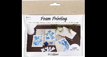 Creativ Company Mini Hobbyset Foam Druk Kaart met Dessin