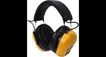 DeWALT DPG 17 gehoorbeschermer met bluetooth ontvanger - Verstelbaar - Premium Sound - Geel
