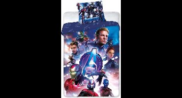 Marvel Avengers Dekbedovertrek team - 140 x 200 cm - 70 x 90 cm