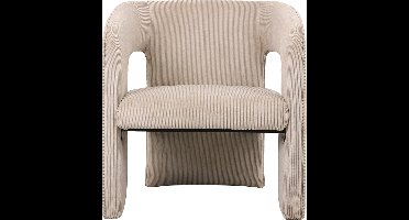 Leitmotiv - Fauteuil Vigor - Warmgrijs