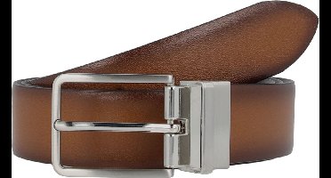 Lloyd Men's Belts Riem Leer - Jongens - 105 cm - cognac-schwarz