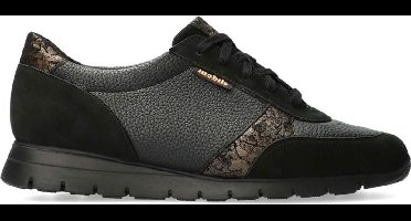 Mephisto Mobils Dalilha - dames sneaker - Zwart - maat 40.5 (EU) 7 (UK)
