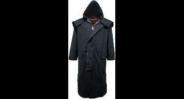 Game Stockman Long Cape Black Waxjas Heren