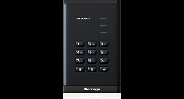 iStorage diskAshur3 HDD – externe harde schijf – 5TB – USB – 256-bit – Zwart