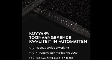 Automatten geschikt voor BMW Z3 E36/7 - 1995-2002 - 2-delig - Luxury - Uitvoering: Bevestigingssysteem: Draaiknop