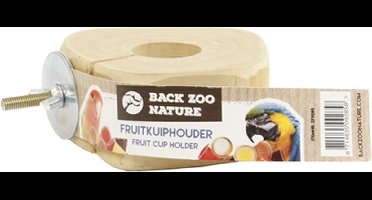 Vdm Fruitbakhouder Back Zoo Nature 15 X 13 X 4 Cm Hout Naturel