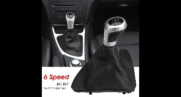Lederen Sport Pook Schakel Pook Geschikt voor Bmw 1 Serie E81 E82 E87 E88 116 118 120 125 130 6-Speed