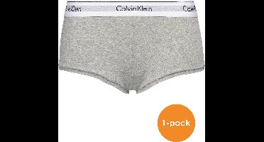 Calvin Klein dames Modern Cotton hipster slip - boyshort - grijs