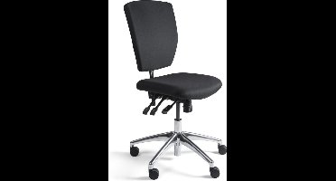 Workliving Werkstoel C Comfort - Alu onderstel - Wielen - (N)EN 1335 - Baliestoel - Kassastoel