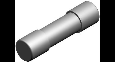BOSCH Zekering (10x) 5x20mm T0.5A/250V, 19045227300