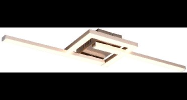 REALITY VIALE - Plafondlamp - Nikkel mat - incl. 1x SMD 17W - Draaibaar