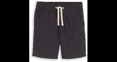 Tom Tailor - Losse shorts met trekkoord - Maat 98 - coal grey