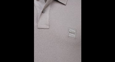 Hugo Boss polo lange mouw grijs