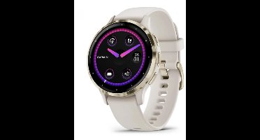 Garmin Venu 3s - Smartwatch - AMOLED-Scherm - 41mm - Ivory