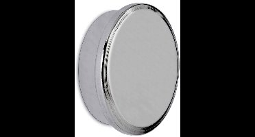 MAUL Magneet rond 1 stuk 21 kg staal metaal Neodymium Ø 3 x 0.9 cm zilver
