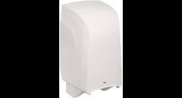 MAUL Dubbele rol dispenser toiletpapier MAULcare kunststof 16 x 16.2 x 27.5 cm wit