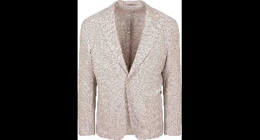 Suitable Soft Knitted Colbert Beige - Maat 54 - Heren blazer