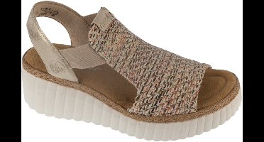 Rieker Sandals 69172, Vrouwen, Beige, Sandalen, maat: 39