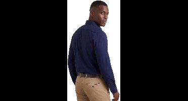 Overhemd Olymp no.6 donkerblauw