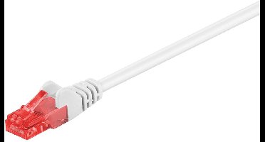Wentronic CAT6 Netwerkkabel - RJ45 - Wit - 1 m