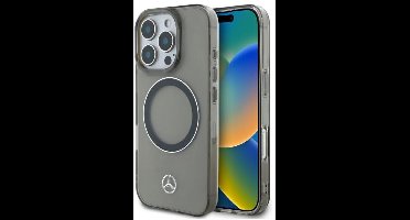 Mercedes - Hoesje voor Mobiele Telefoon - iPhone 16 Pro Max - MagSafe - Zwart