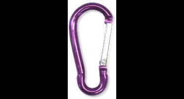 Karabijnhaak Brandweerman 5mm aluminium Lite roze