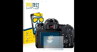 BROTECT - Screenprotector voor Canon EOS 77D - Folie Beschermfolie Beschermglas matte