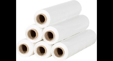 Handwikkelfolie 23 micron 50 cm x 300 meter wit