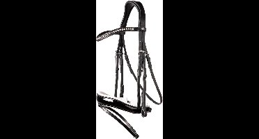 Trust Hoofdstel Rotterdam Lack zwart/Zwart-wit - Cob