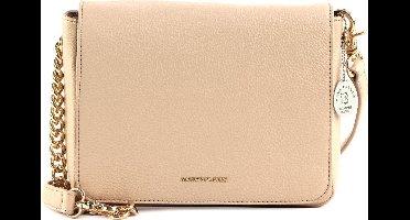 MANDARINA DUCK Leren Schoudertas Mellow Leather Hunting Bag Lamb's Wool Beige