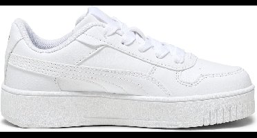 PUMA Carina Street PS Meisjes Sneakers - PUMA White-PUMA White-PUMA Gold