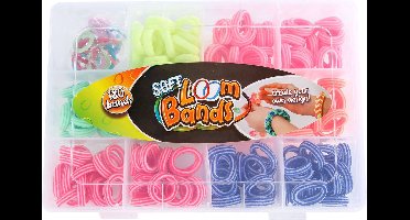 Vedes Soft Loom Bands Set - Zachte loombandjes - 195-delig