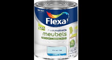 Flexa - Mooi Makkelijk Meubels Zijdeglans - Vleugje Zee - Mengverf - 0.75 L
