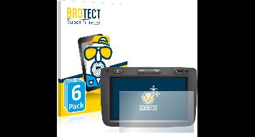 BROTECT - Screenprotector voor Dacia Media Nav - Folie Beschermfolie matte 6 Stuks