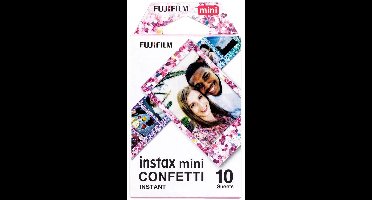 Fujifilm Instax Mini Film - Confetti - Instant fotopapier - 1 x 10 stuks