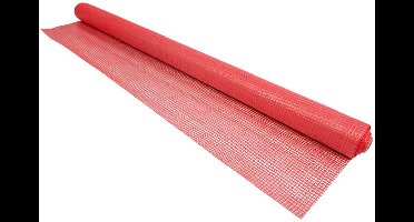 Bouwfolie Gewapend Ongeperforeerd (Rood) 2.60X50mtr
