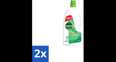 2 x Dettol Allesreiniger Original 1,5 liter - Allesreiniger - Schoonmaakmiddel - Hygiëne - Schoonmaak - Glans