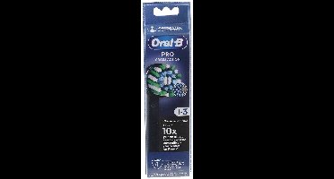 Oral-B Pro Cross Action zwarte opzetborstels - 3 stuks