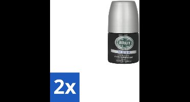 2 x Brut – Deodorant Roller – Musk - 50 ml - Anti-transpirant Roll-on - Muskusgeur - Mannelijke Uitstraling - Langdurige Bescherming - Frisheid