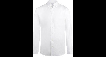 McGregor Overhemd Stretch Pique Shirt Mm261 6001 01 White Mannen Maat - XL
