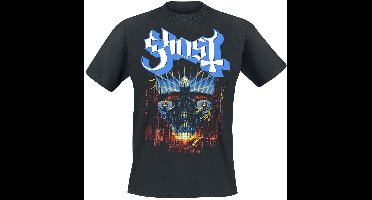 Ghost Vintage Style Meliora Heren T-shirt - zwart - S