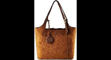 PICARD shopper schoudertas Galway City Shopper Cognac bruine