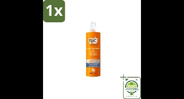 1 x RoC – Zonnebrand Spray – Soleil Protect Moisturising SPF30 – 200 ml - Zonbescherming - Zonlotion - SPF 30 - Huidbescherming - Zonverzorging