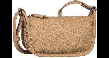 TOM TAILOR schoudertas Evann Crossbody Bag Camel Lichtbruin