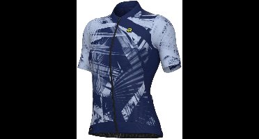 Ale Pr-e Palm Korte Mouw Wielertrui Blauw M Vrouw