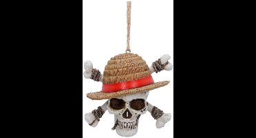 One Piece Hanging Tree Ornament Luffy Jolly Roger 7 cm
