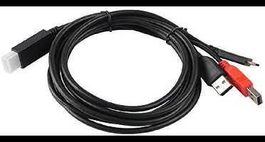 3-in-1 Kabel voor Grafische Tablets met Display