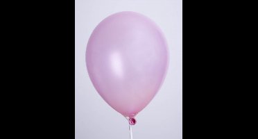 Globos ballonnen set - 25 stuks parel roze decoratie.