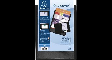 Exacompta 30x Kreacover®Personaliseerbare Presentatiemap - soepele PP - A4 - Zwart - 43501E