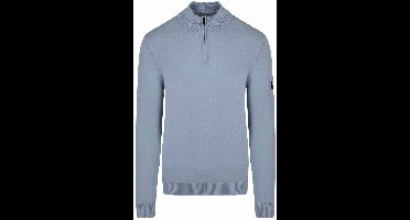 Suitable Race Half Zip Trui Steel Blue - Maat M - Heren - Quarter zip - Schipperstrui met rits - Volwassen mannen